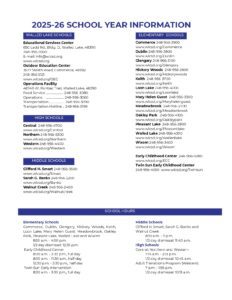 Walled Lake Consolidated Schools 25-26, 3