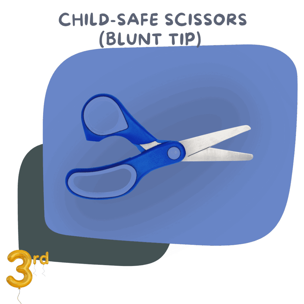 Child-Safe Scissors (blunt tip)