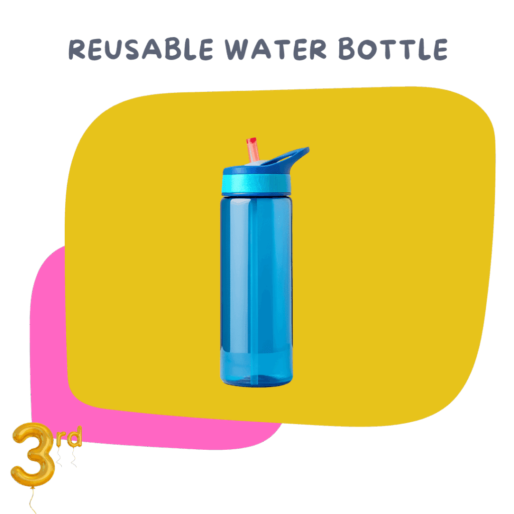 Water Bottle (labeled) – Keeps kids hydrated throughout the day.