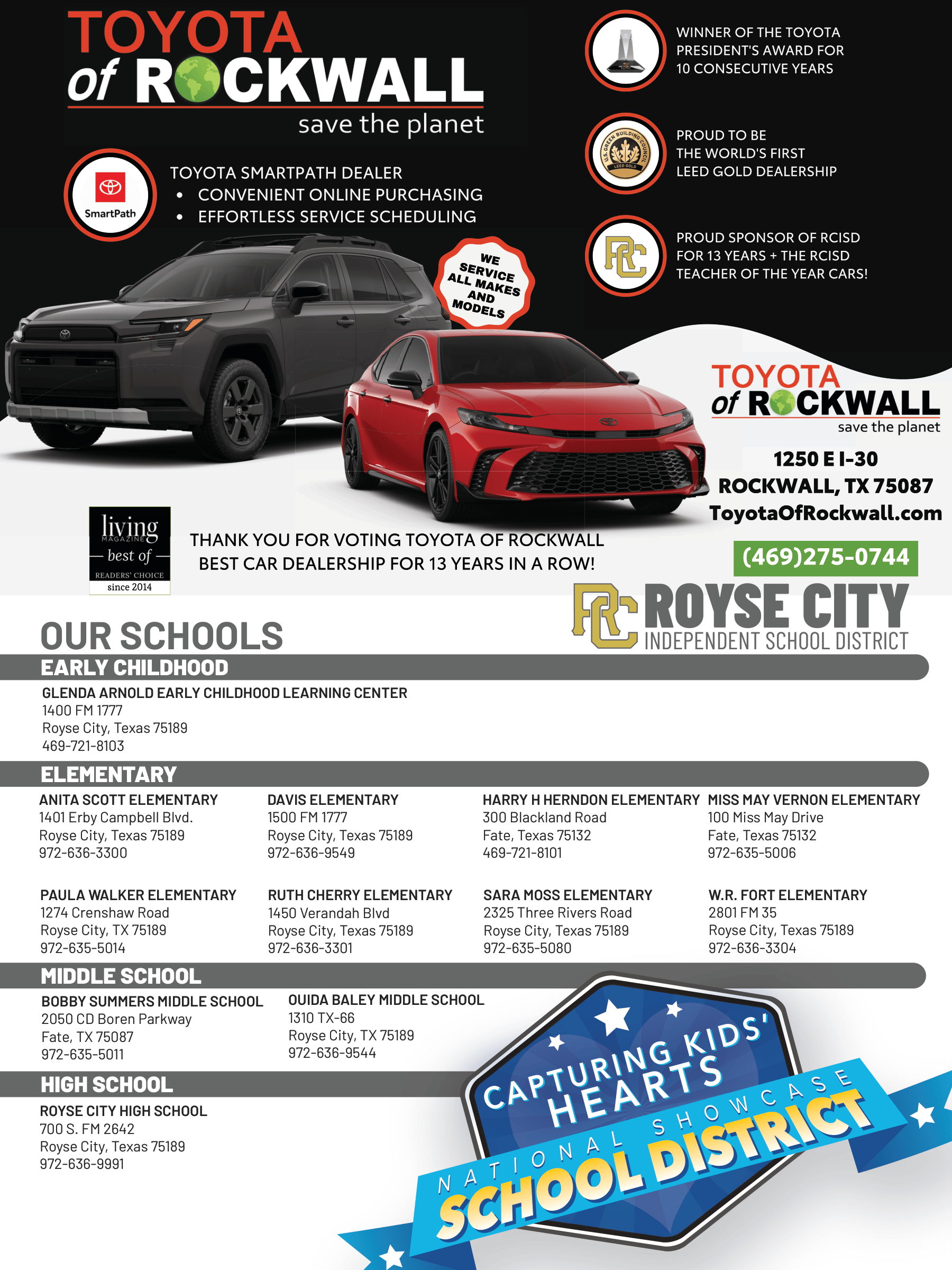 Royse City ISD 26-27 Calendar Revised [PDF]