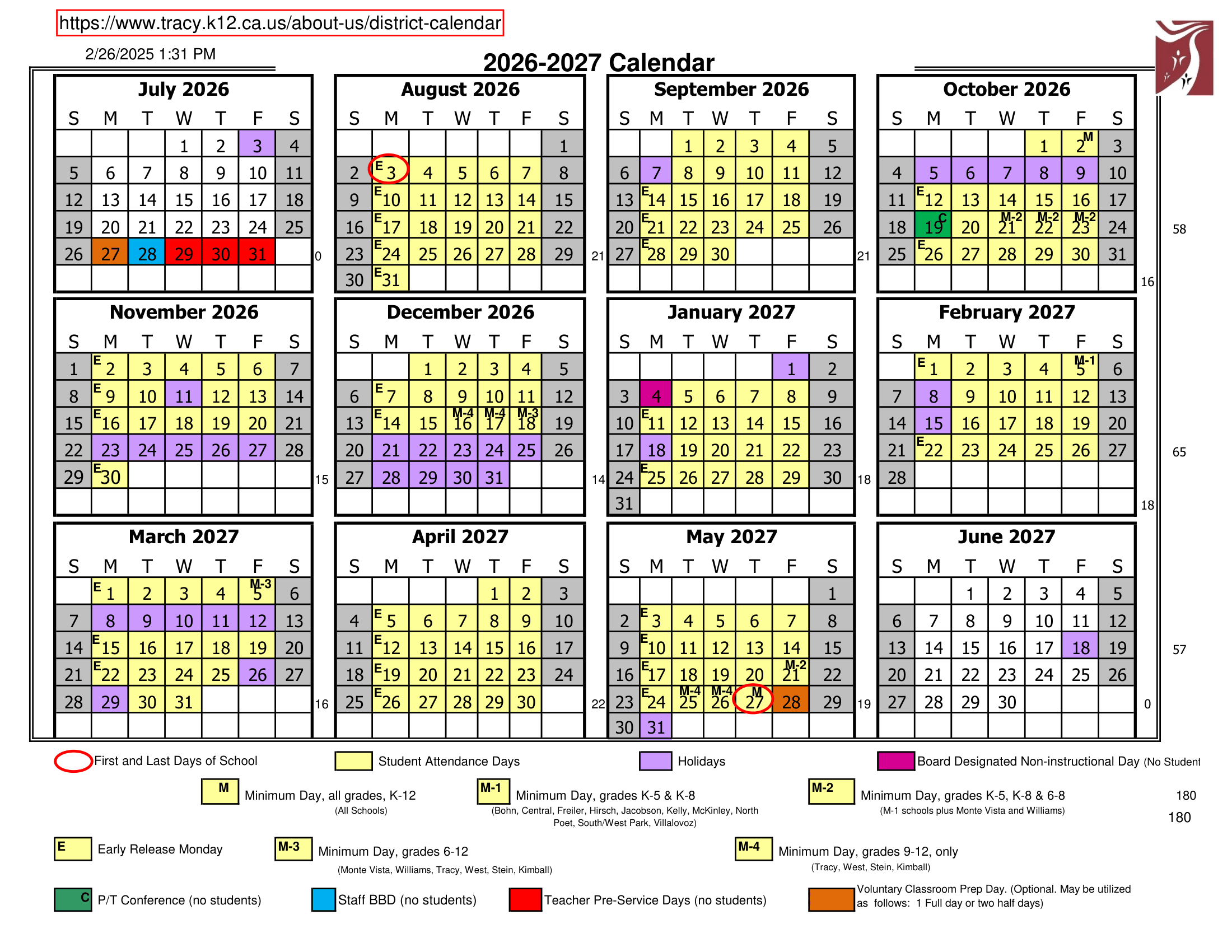 Tracy Unified School District 26-27 Revised [PDF]   Logo