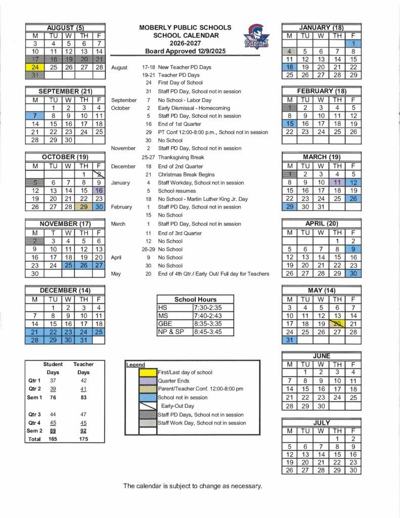 MOBERLY PUBLIC SCHOOLS