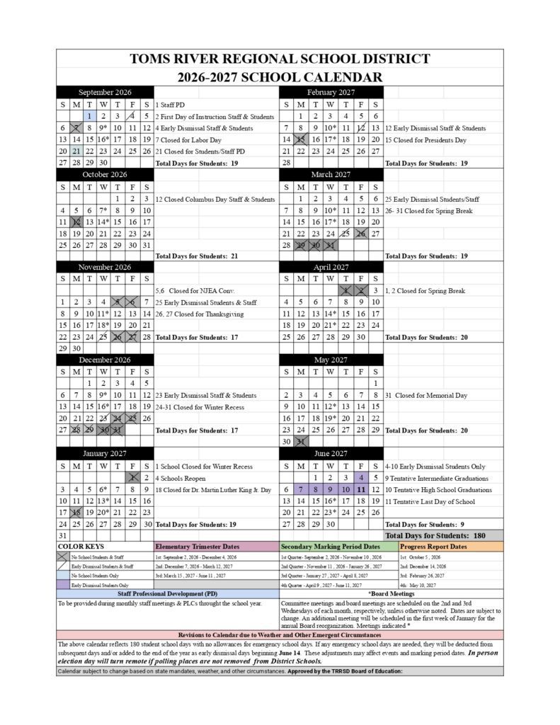 Toms River Regional School District