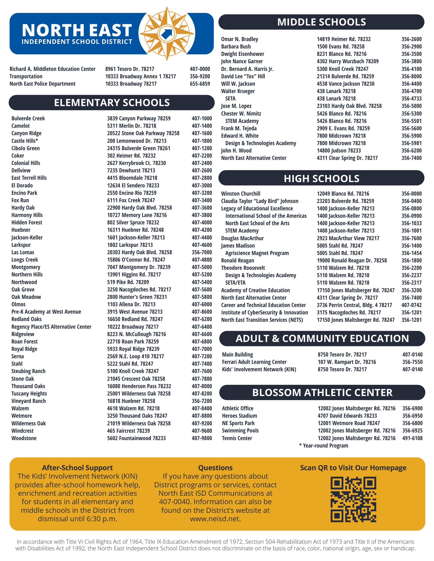 Castle Hills Elementary School Calendar 26-27 Revised PDF