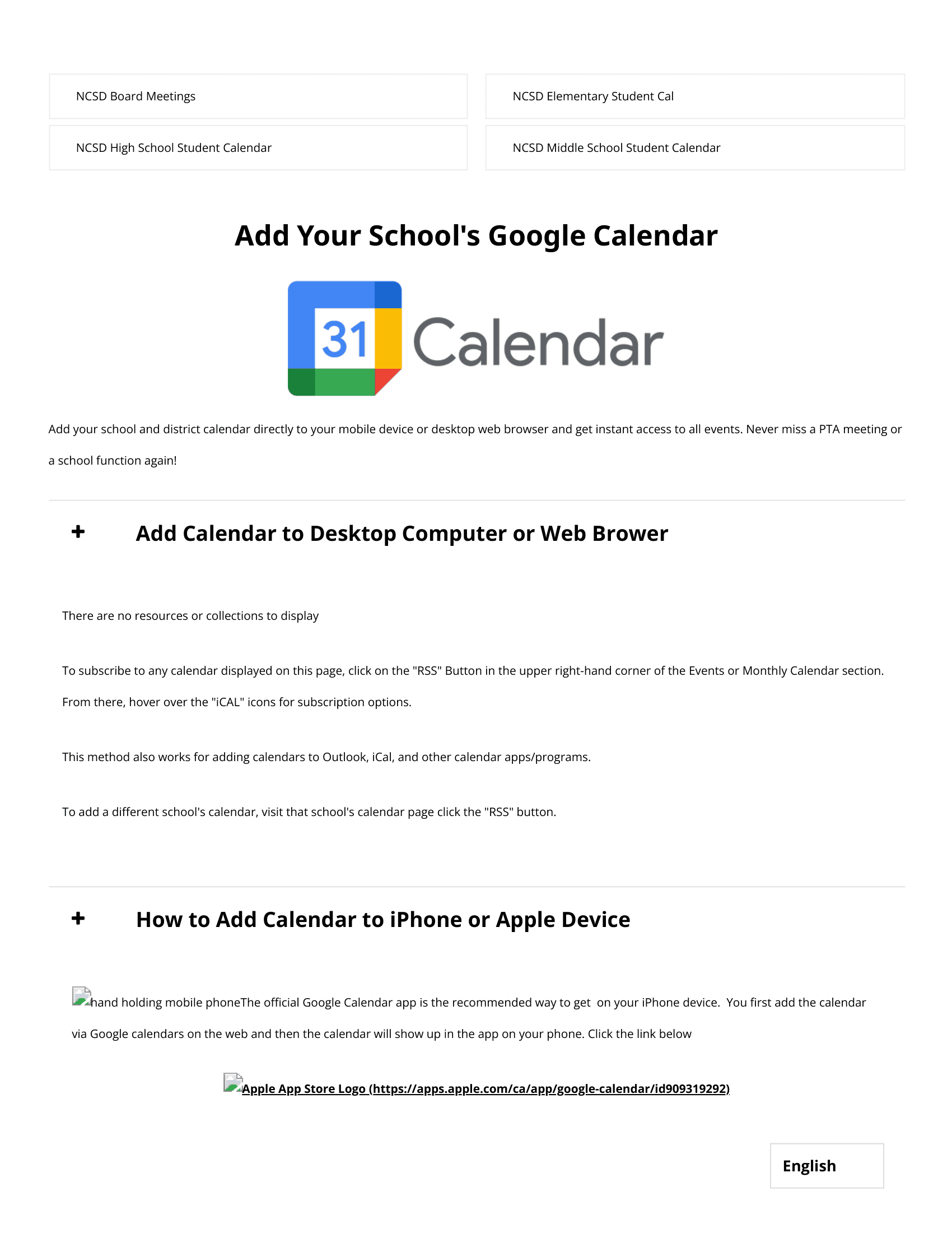 North Clackamas School District Calendar 25-26 PDF
