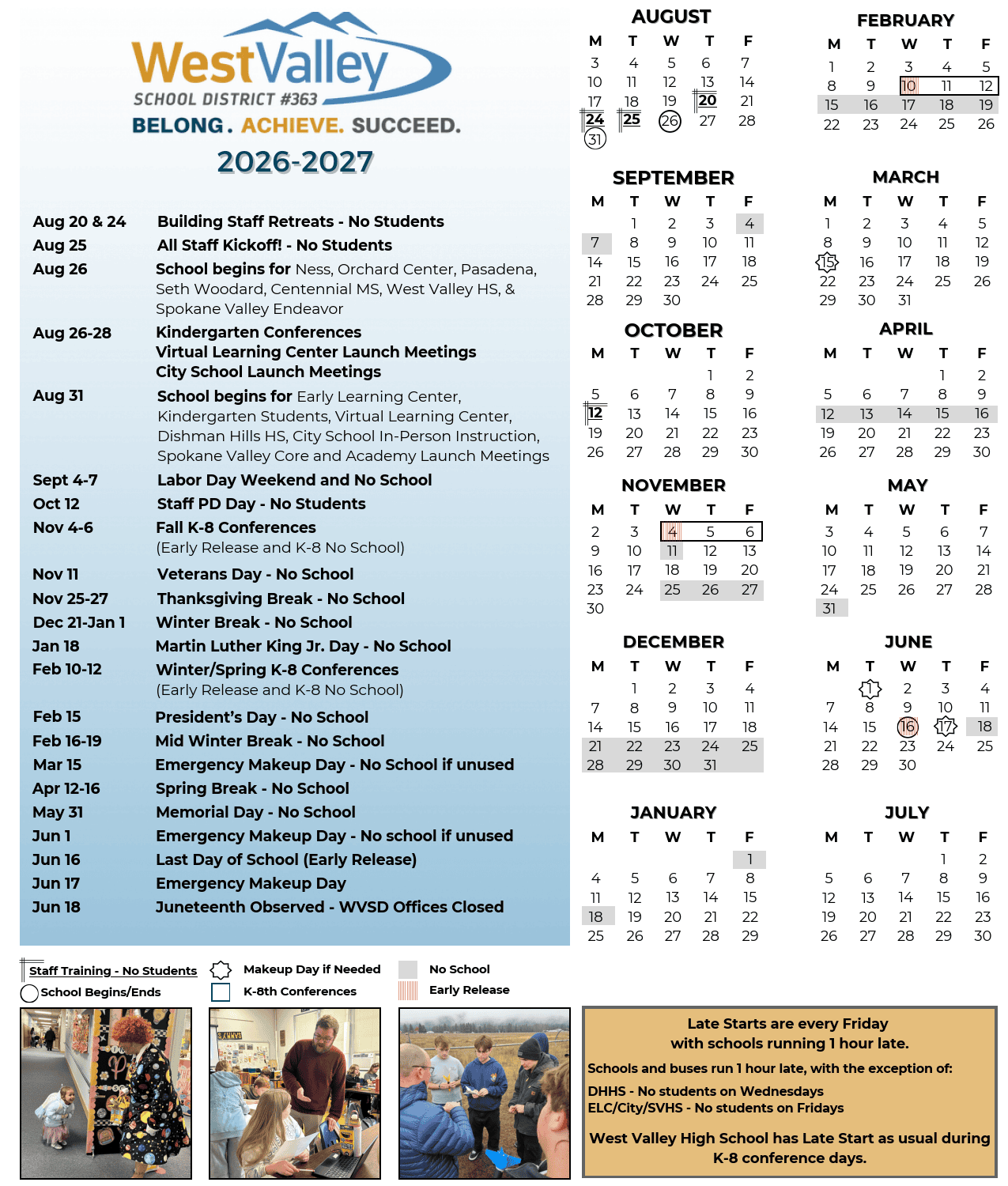 West Valley School District #363 Calendar 26-27 pdf